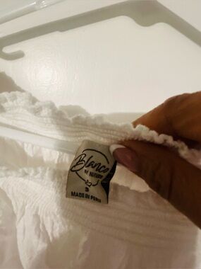 Blanco by Nature White Top - Size S